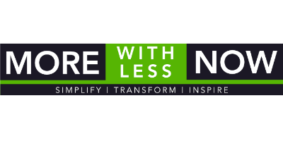 More With Less Now Logo